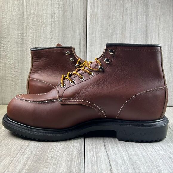 NEW Red Wing 8249 6” Brown Oil Resistant Steel Toe Men’s Size 11.5 EEE Wide - Picture 4 of 10